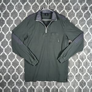 Jordan Jumpman Quarter Zip Shirt Men XLT Elephant Print Collar Long Sleeve